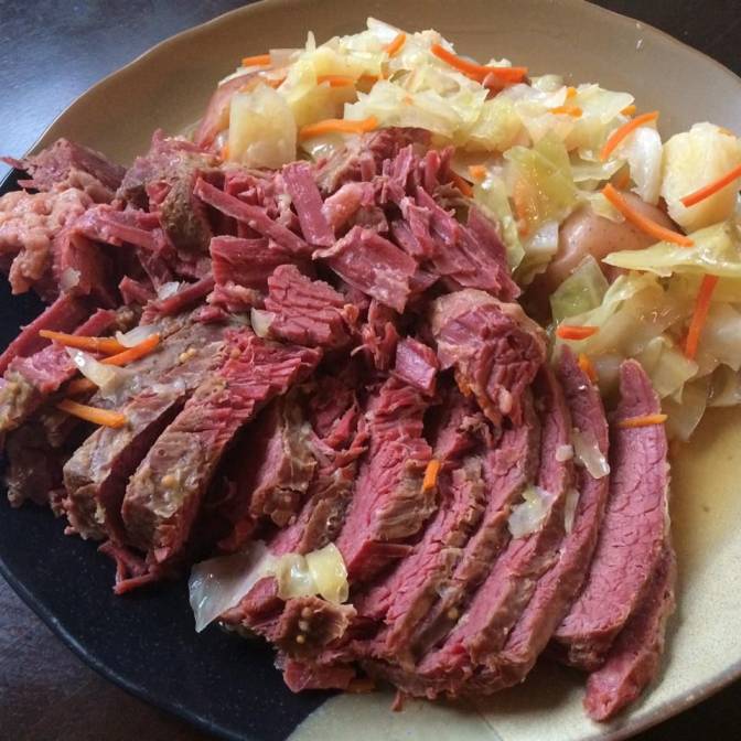 Slow-Cooker Corned beef and Cabbage